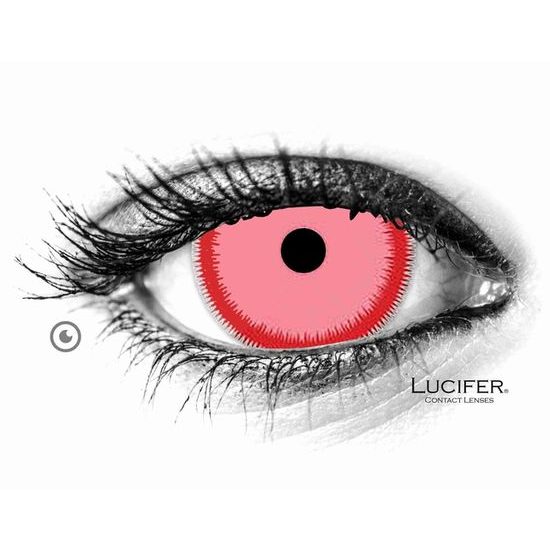 Crazy čočky - Harajuku Pink Mini Sclera 17mm (2 čočky)