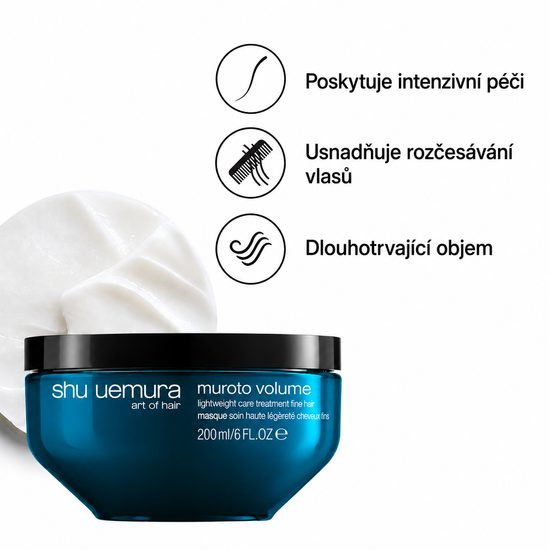 SHU UEMURA Muroto Volume Lightweight Care Treatment Mask (200 ml)