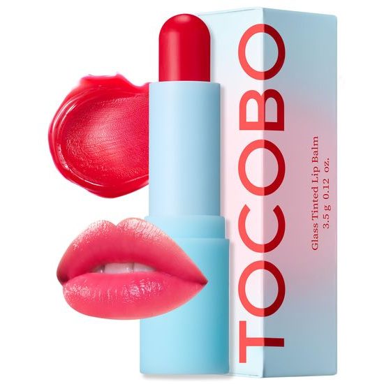 TOCOBO Tónovací balzám na rty Glass Tinted Lip Balm 011 Flush Cherry