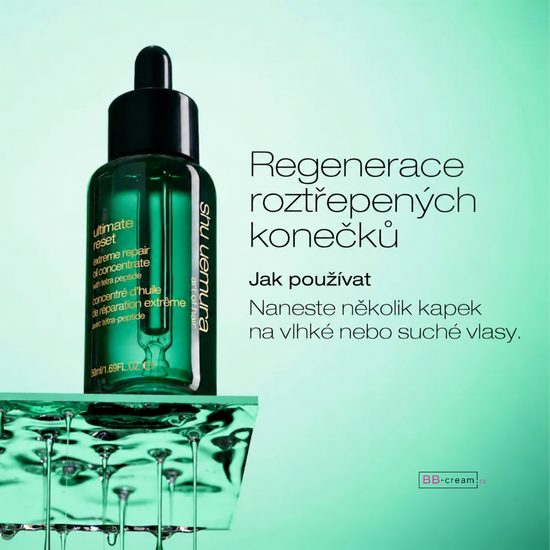 SHU UEMURA Huile capillaire Ultimate Reset Extreme Repair Oil (50 ml)