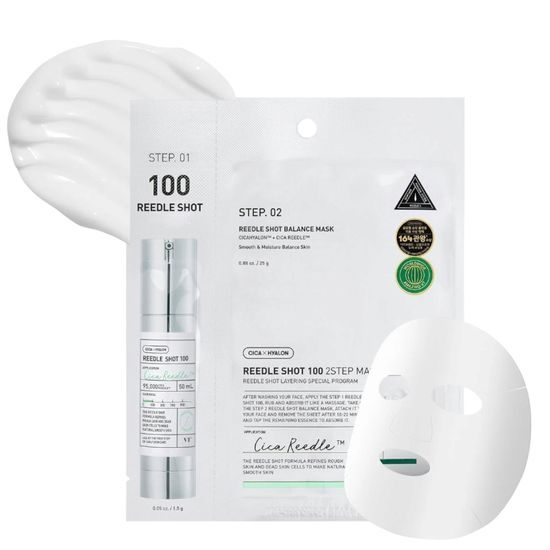 VT Kétlépéses maszk mikro-tűkkel REEDLE SHOT 100 2-Step Mask (1,5 g + 25 g)