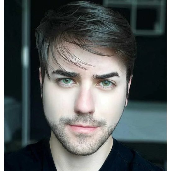 Farebné šošovky - nedioptrické - Cloud Green (2 šošovky)