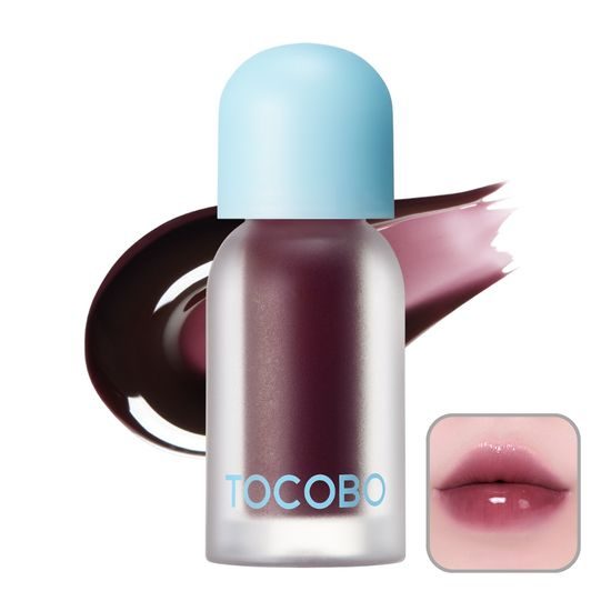 TOCOBO Huile à Lèvres Repulpante Juicy Berry Plumping Lip Oil #03 Black Cherry