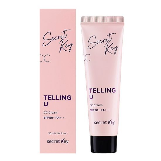 SECRET KEY CC krém Telling U CC Cream SPF50+ PA+++ (30 ml)