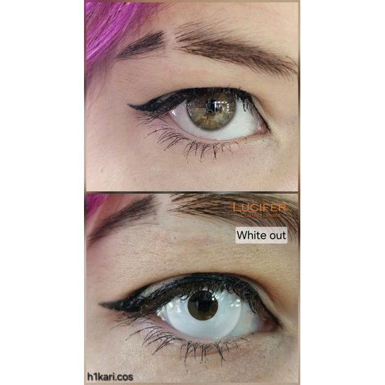 WHITE Colored Contact Lenses