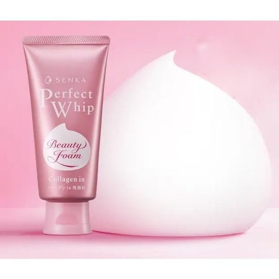SHISEIDO SENKA Perfect Whip Beauty Foam Collagen In (120 g)