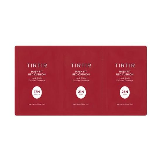 TIRTIR Set mit Proben Mask Fit Red Cushion 3 Shade Trial Kit