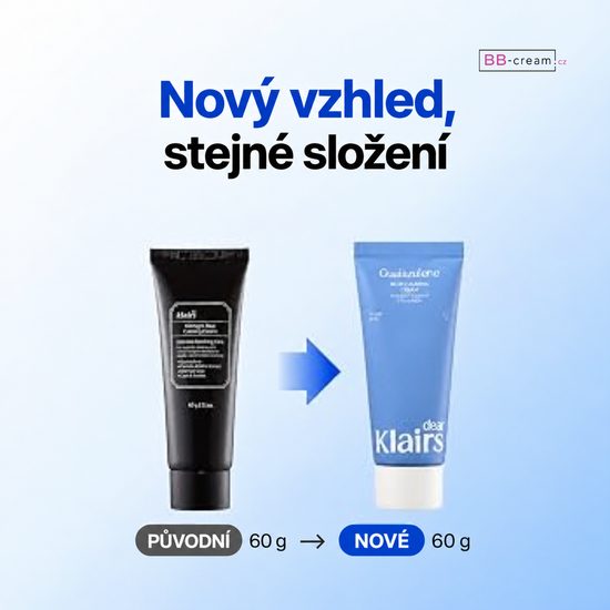 KLAIRS Pleťový krém Guaiazulene Blue Calming Cream (60 ml)