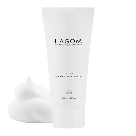 LAGOM Čistiaca a odličovacia pena Cellup Micro Foam Cleanser (120 ml)