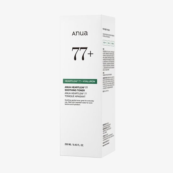 ANUA Upokojujúci a hydratačný pleťový toner Heartleaf 77% Soothing Toner (250 ml)