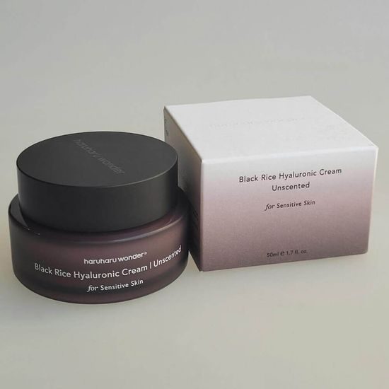 HARUHARU WONDER Pleťový krém Black Rice Hyaluronic Cream Unscented (50 ml)