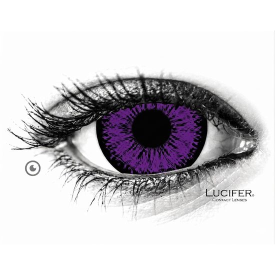 Crazy čočky - nedioptrické - TOKYO N VIOLET mini sclera (2 čočky)