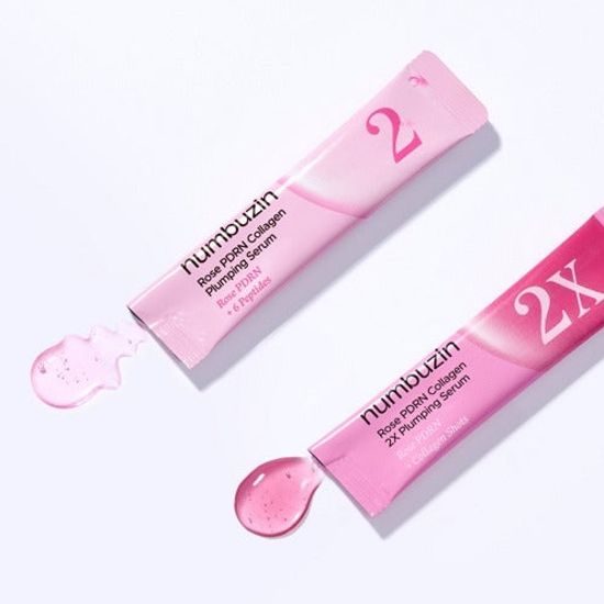 NUMBUZIN Rose PDRN Collagem Plumping Serum DUO