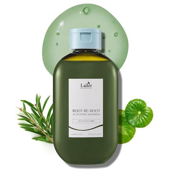 LA'DOR Šampon proti vypadávání vlasů Root Re-Boot Activating Shampoo Cica & Tea Tree (300 ml)