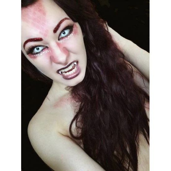 WHITE OUT farbige Kontaktlinsen