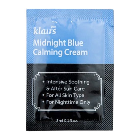 KLAIRS Pleťový krém Midnight Blue Calming Cream VZOREK