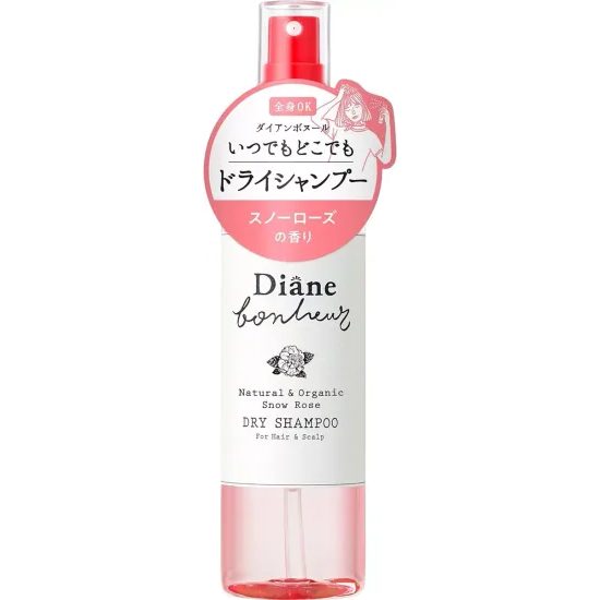 NATURELAB Suchý šampon Diane Bonheur Moist Dry Shampoo for Hair & Scalp - Snow Rose (120 ml)