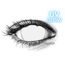 Crazy čočky - nedioptrické - GLOW WHITE BLIND UV mini sclera (2 čočky)