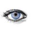 MONET BLUE Lentilles de Couleur