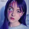 WHITE MESH Contact Lenses