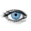 New York Blue Prescription Colored Lenses (1 pair)