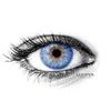 MONET BLUE Prescription Colored Lenses