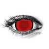 RED MESH R MINI SCLERA Contact Lenses