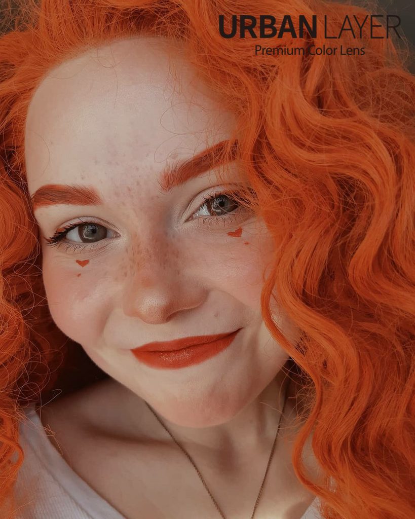 CLOUD CHOCO Prescription Colored Lenses Lucifer Colored & Halloween