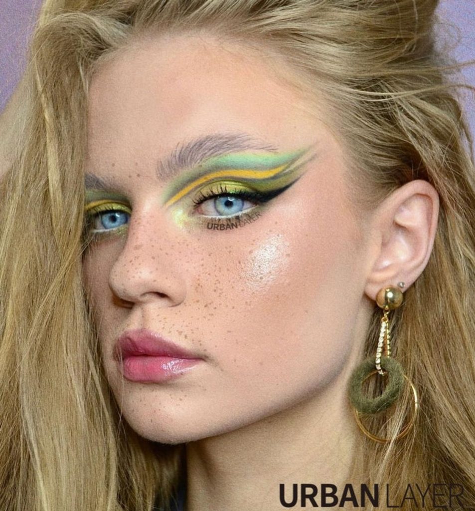 Las Vegas Ash Blue Colored Contact Lenses (1 pair) Lucifer NON