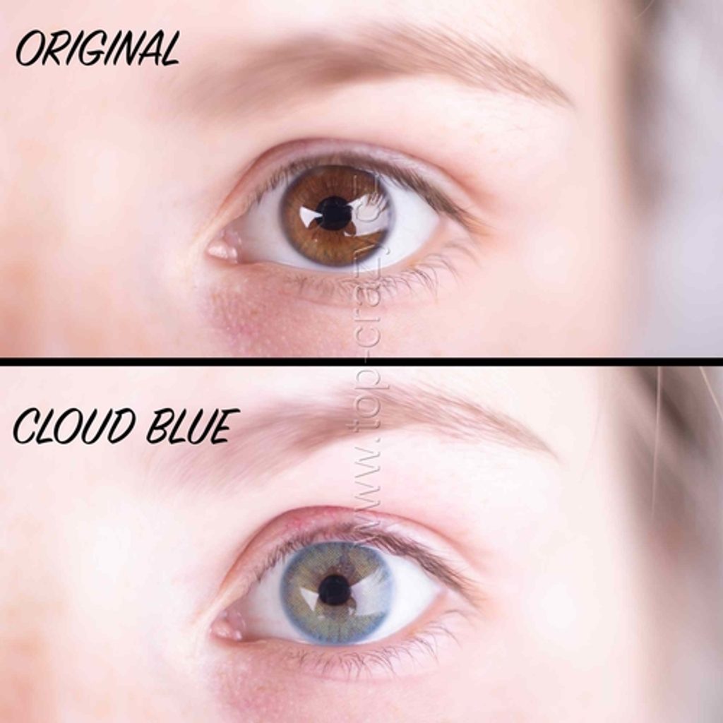 blue colored contacts for brown eyes