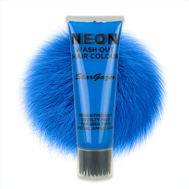 UV Neon Color Wash Out Hair Color StarGazer Styling Body Painting