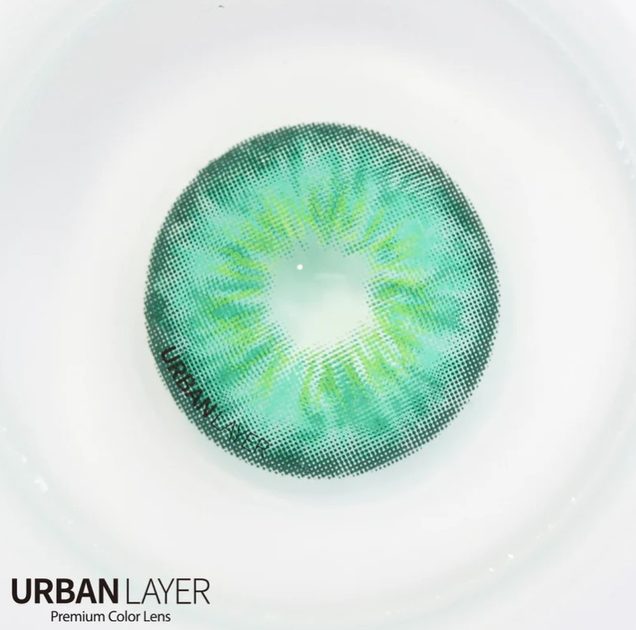 Amazon Green Colored Contact Lenses (1 pair) Lucifer NON