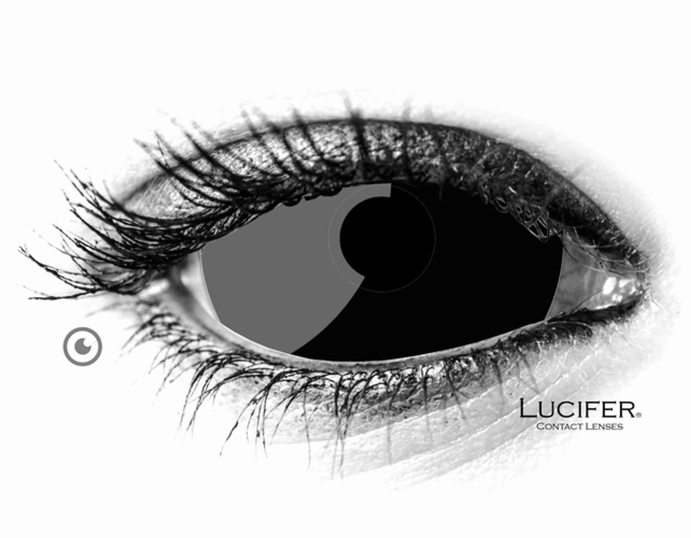 Black Sclera Contacts - SCLERA-LENSES.com