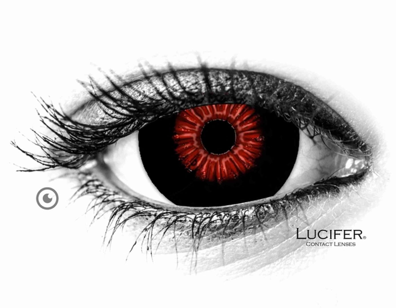 black sclera red iris contacts