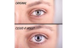 Barevné čočky (2 čočky) Cloud R Violet