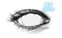 WHITE BLIND M UV MINI SCLERA Contact Lenses