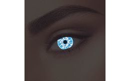 Crazy čočky - GLOW White Walker UV svítící (2 čočky)