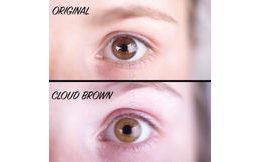 Barevné čočky (2 čočky) Cloud Brown