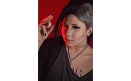 BLACK MINI SCLERA Prescription Contact Lenses