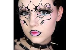 BLACK MINI SCLERA Prescription Contact Lenses