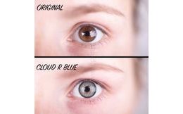 Barevné čočky (2 čočky) Cloud R Blue