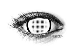 WHITE MESH R MINI SCLERA Contact Lenses