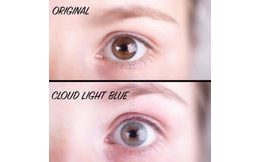 Barevné čočky (2 čočky) Cloud Light Blue