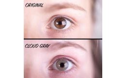 Barevné čočky (2 čočky) Cloud Gray