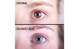 Barevné čočky (2 čočky) Orlando Blue