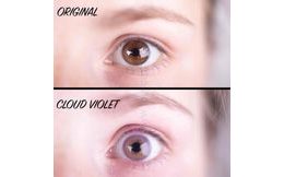 Barevné čočky (2 čočky) Cloud Violet