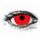 Crazy čočky - Red Mini Sclera 17mm (2 čočky)