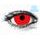GLOW RED UV MINI SCLERA Contact Lenses