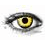 Catching the eyeballs of party freaks with vampire contact lenses