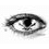 Offering wild and wacky look with scary contact lenses